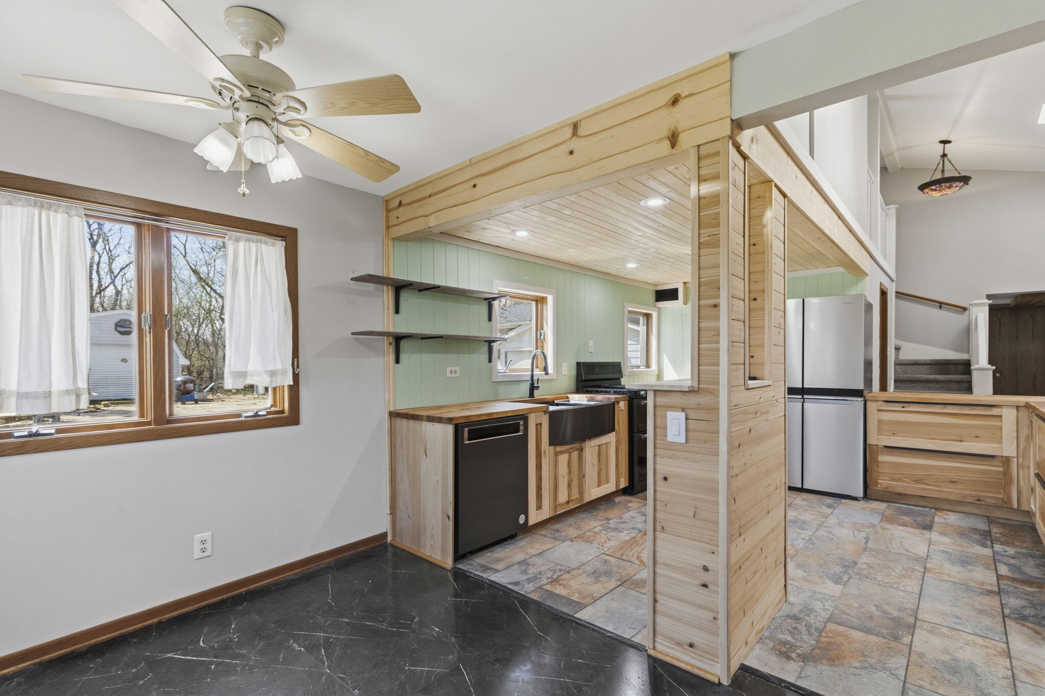 28711 Silver Lake Road Salem Lakes, WI 53168 - Photo 3 of 38 Entry to NEW KITCHEN