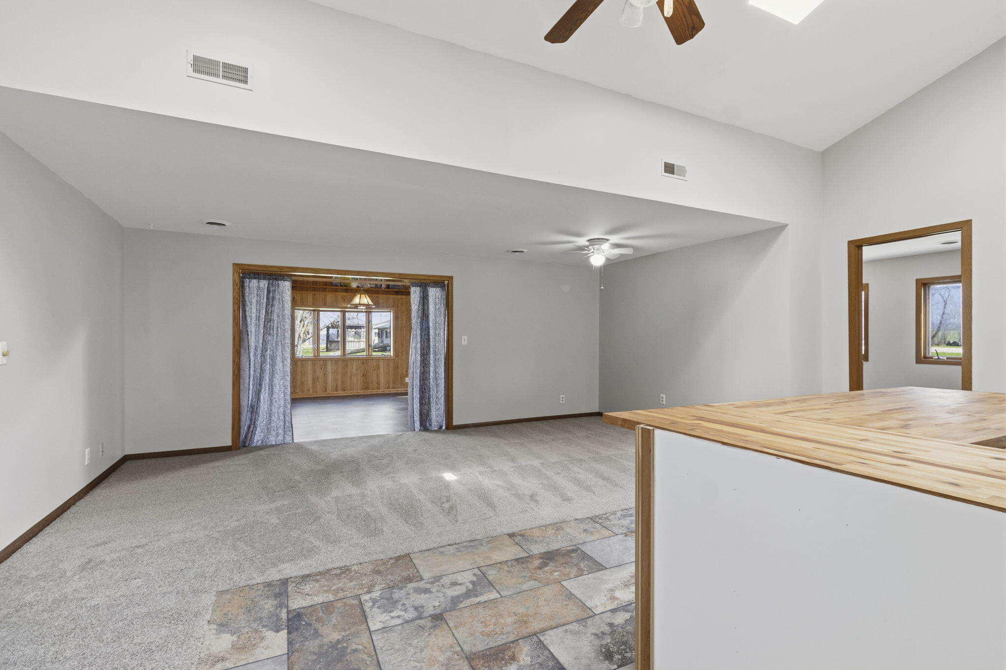 28711 Silver Lake Road Salem Lakes, WI 53168 - Photo 10 of 38 Great room to family room entrance