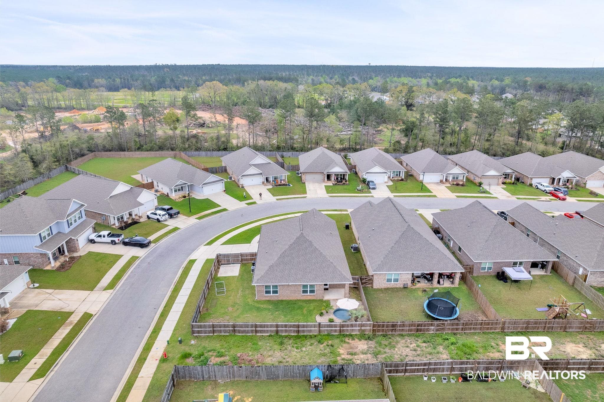 31650 Memphis Loop Daphne, AL 36527 - Photo 61 of 68 Aerial perspective of suburban area