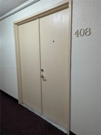 a view of a small space