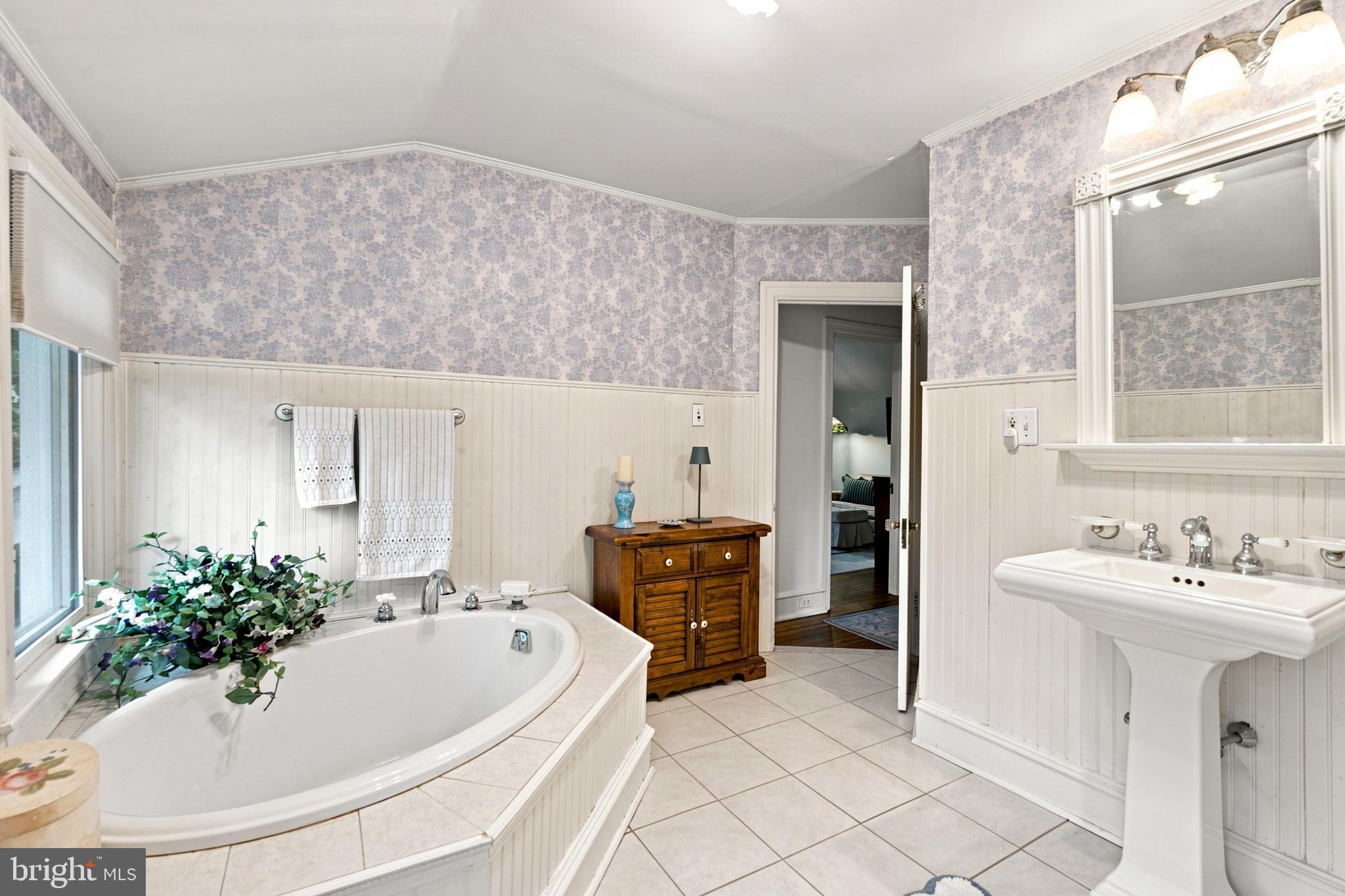 145 Kathmere Road Havertown, PA 19083 - Photo 40 of 49 Charming bath with vintage elegance.