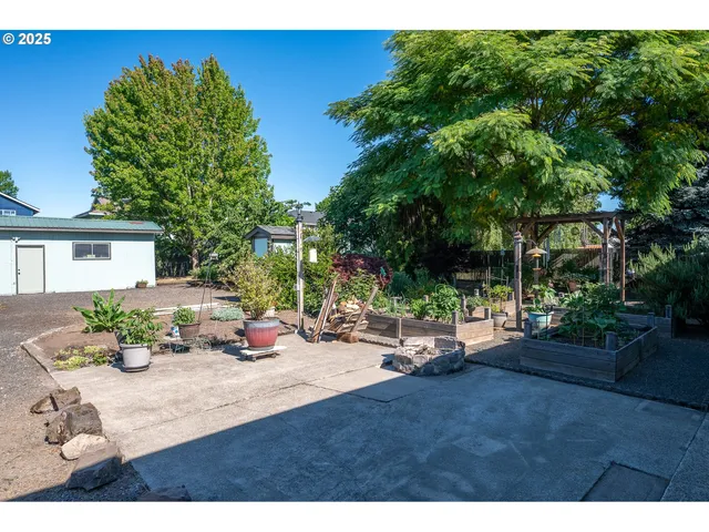 a view of outdoor space and yard