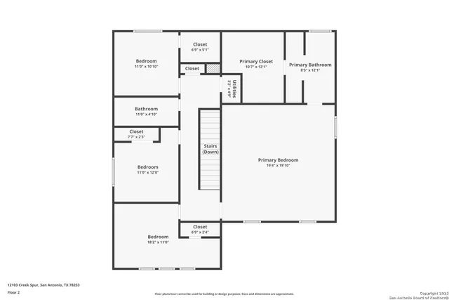 a picture of a floor plan