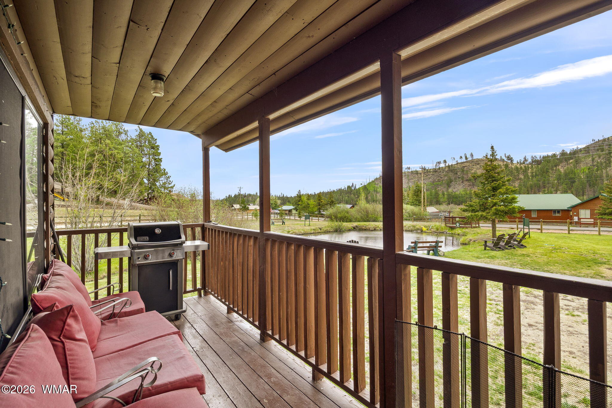 85 Main Street Greer, AZ 85927 - Photo 28 of 55 a view of a balcony with chairs