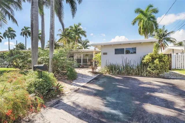 a view of residential houses with outdoor space and lake view