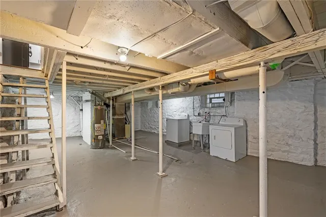 a view of livingroom with table and chairs