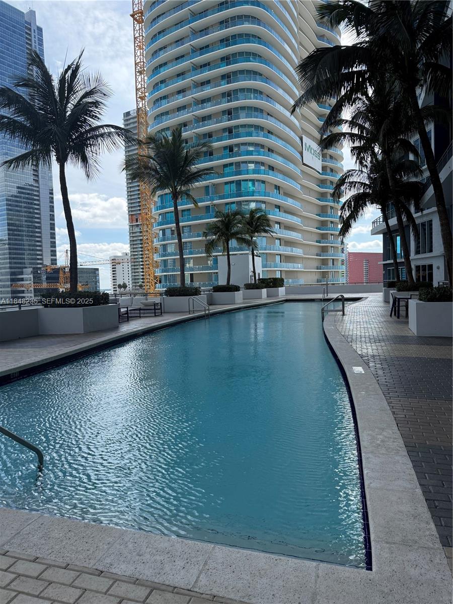 60 Southwest 13th Street, Unit 3408 Miami, FL 33130 - Photo 25 of 27 a view of a backyard