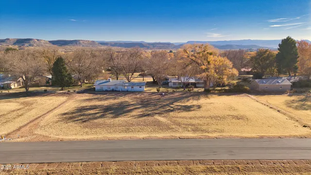 a view of a water with mountain view