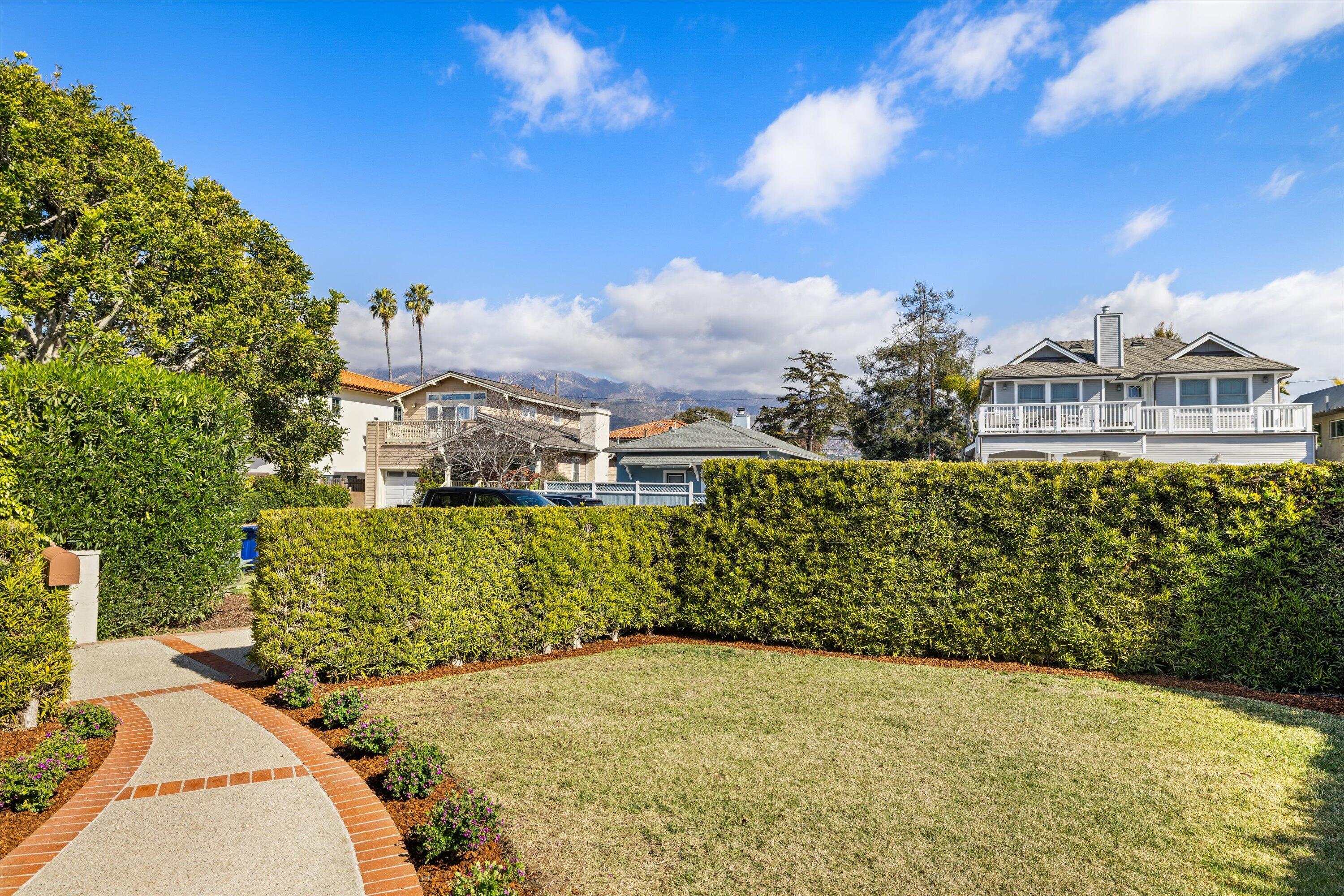 4849 3rd Street Carpinteria, CA 93013 - Photo 8 of 48 a view of a house with a yard