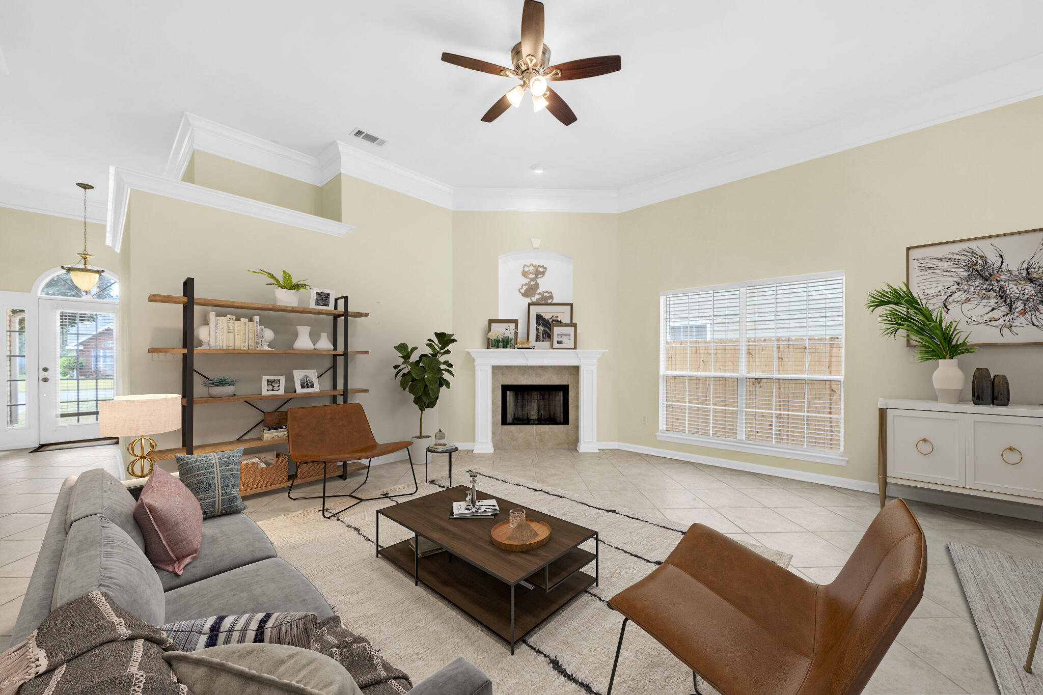 59 Hidden Lakes Drive Destin, FL 32550 - Photo 17 of 39 a living room with furniture and a fireplace