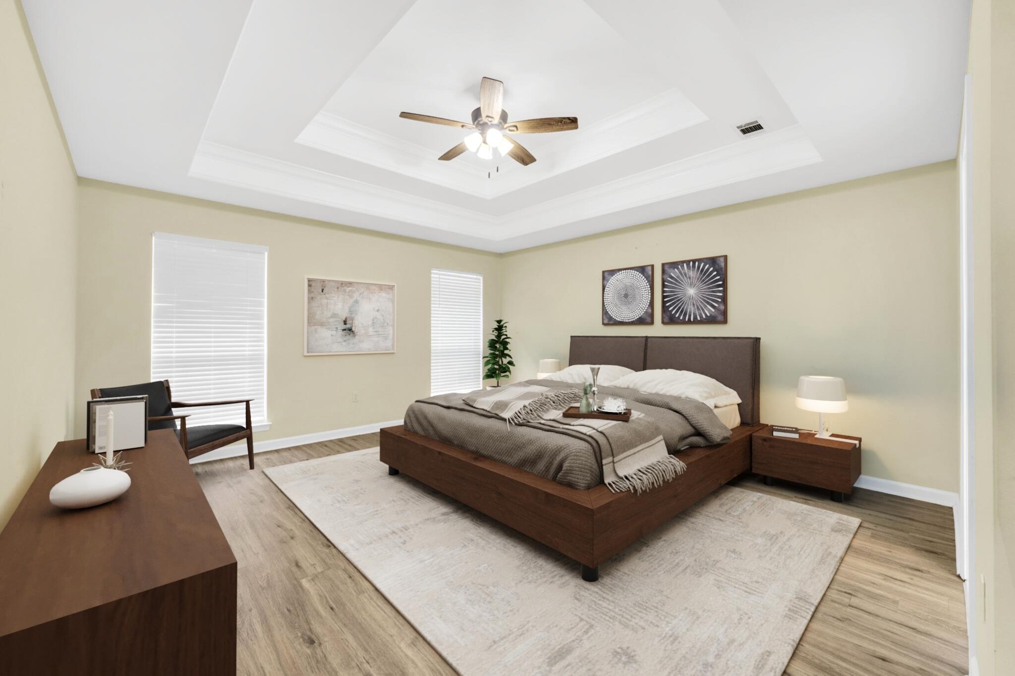 59 Hidden Lakes Drive Destin, FL 32550 - Photo 26 of 39 a bedroom with a bed and a table