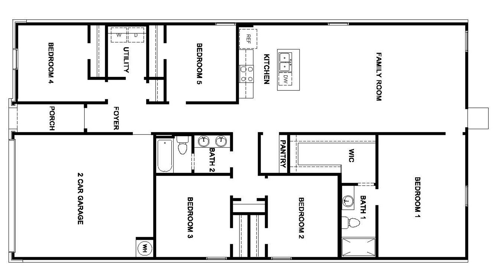 165 Baby Calf Roping Road Jarrell, TX 76537 - Photo 22 of 24 A well-organized floor plan highlights efficient use of space throughout this inviting residence.