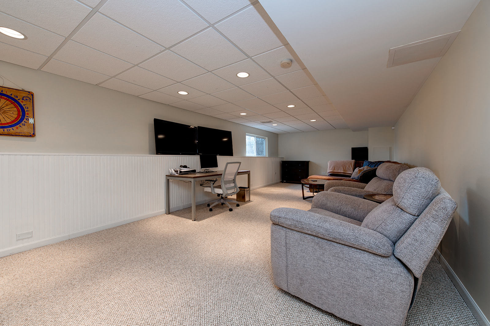 866 Deer Path Drive Antioch, IL 60002 - Photo 23 of 28 a living room with furniture and a flat screen tv