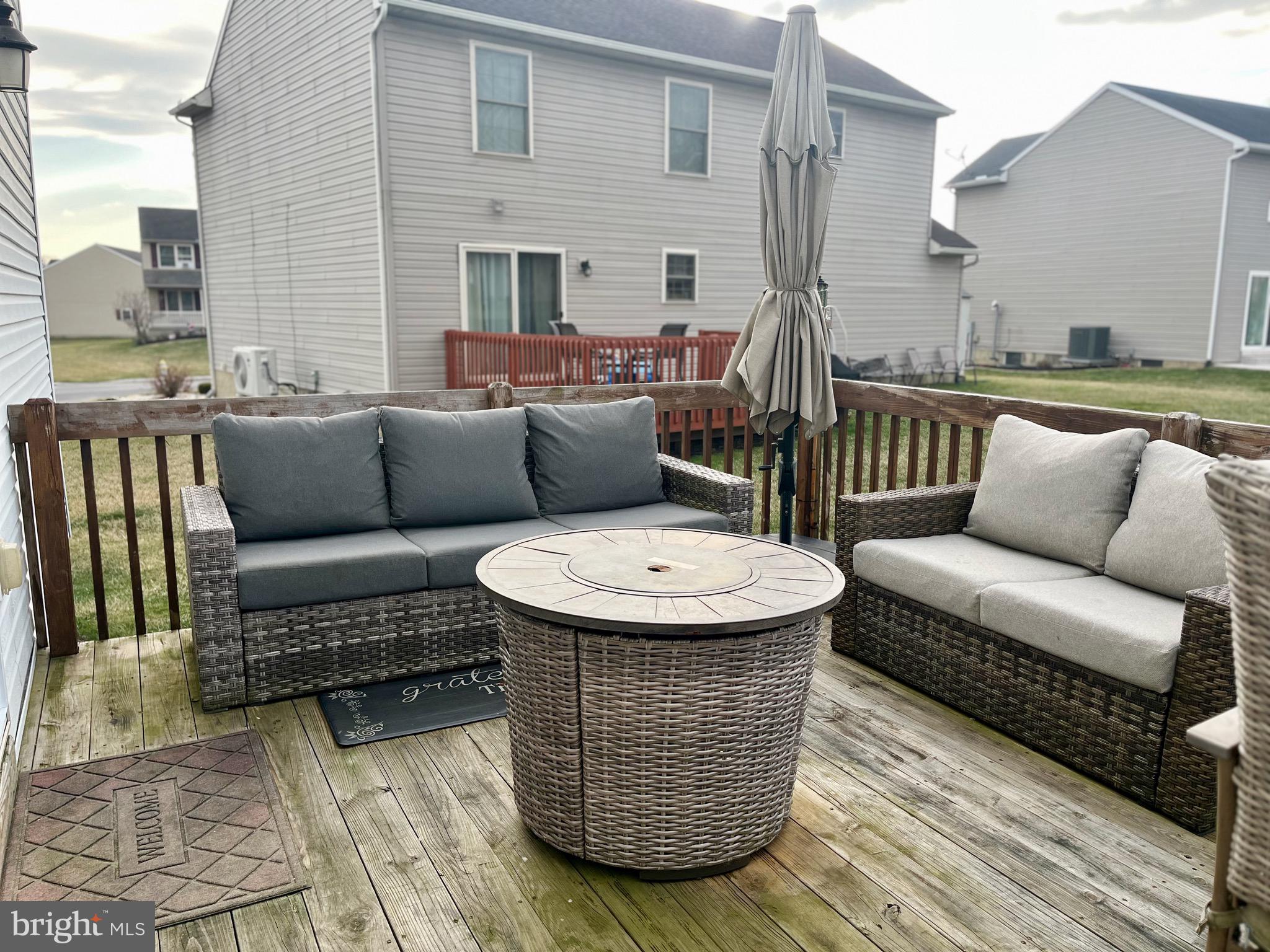 134 Twin Creeks Drive Jonestown, PA 17038 - Photo 38 of 39 Backyard Deck