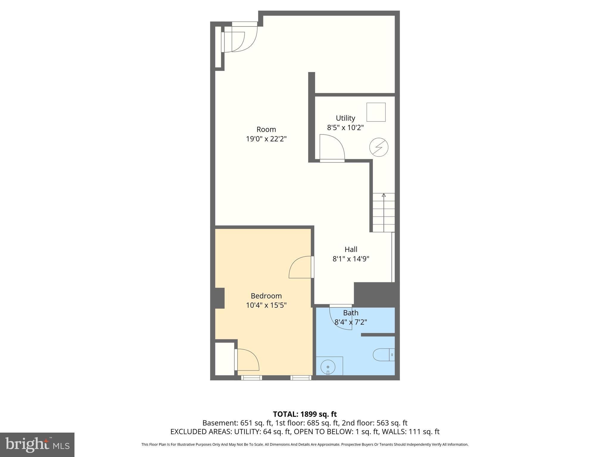 3110 Cliftmont Avenue Baltimore, MD 21213 - Photo 29 of 31 Floor Plan - Lower Level