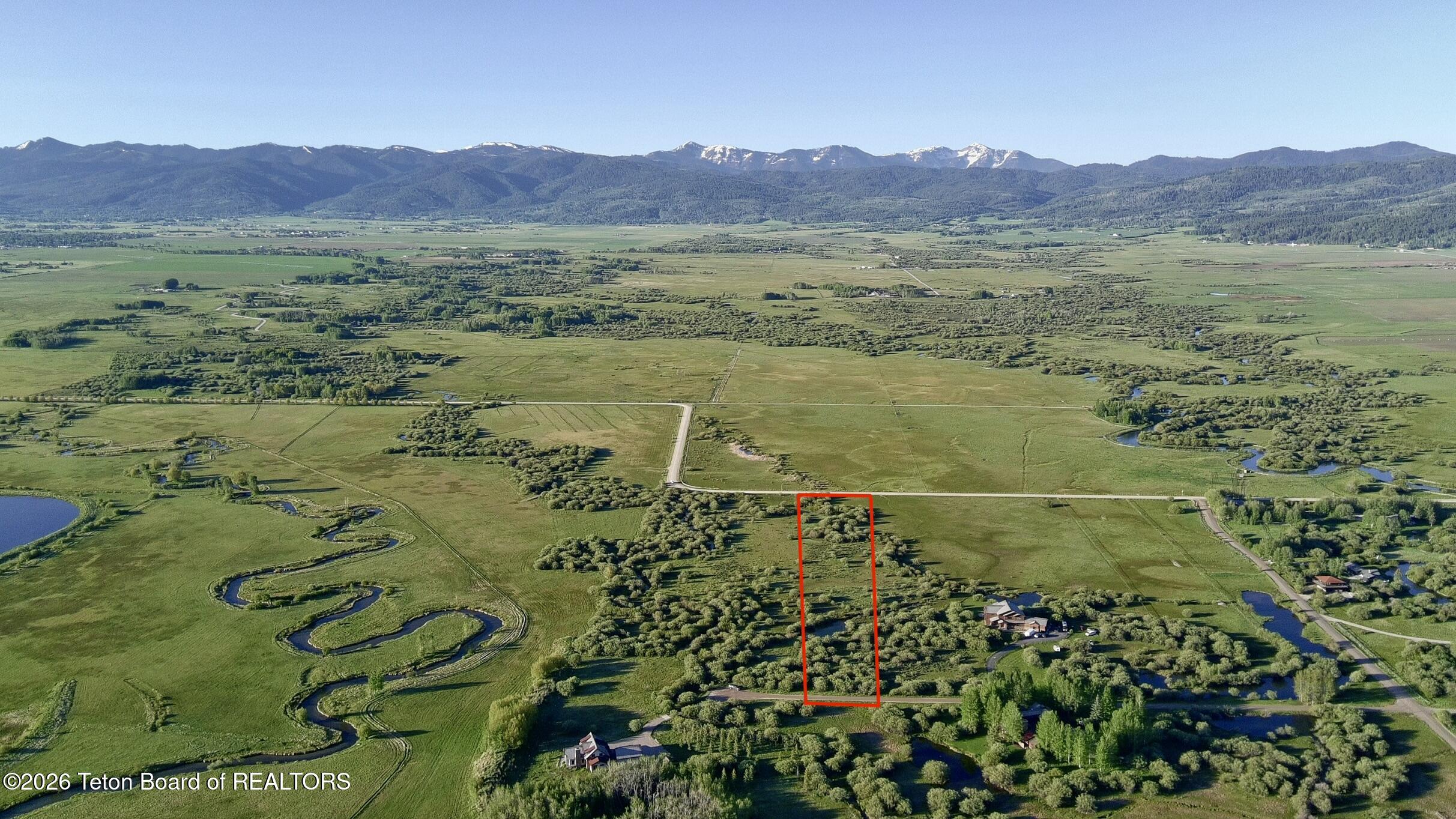 3329 Trout Creek Road Victor, ID 83455 - Photo 2 of 12 Aerial from the North