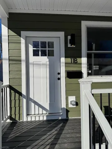 a view of a entryway door of the house