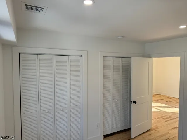 a view of closet area