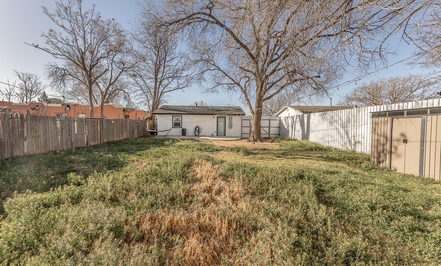 4816 40th Street Lubbock, TX 79414 - Photo 19 of 21 a view of a yard with a large tree
