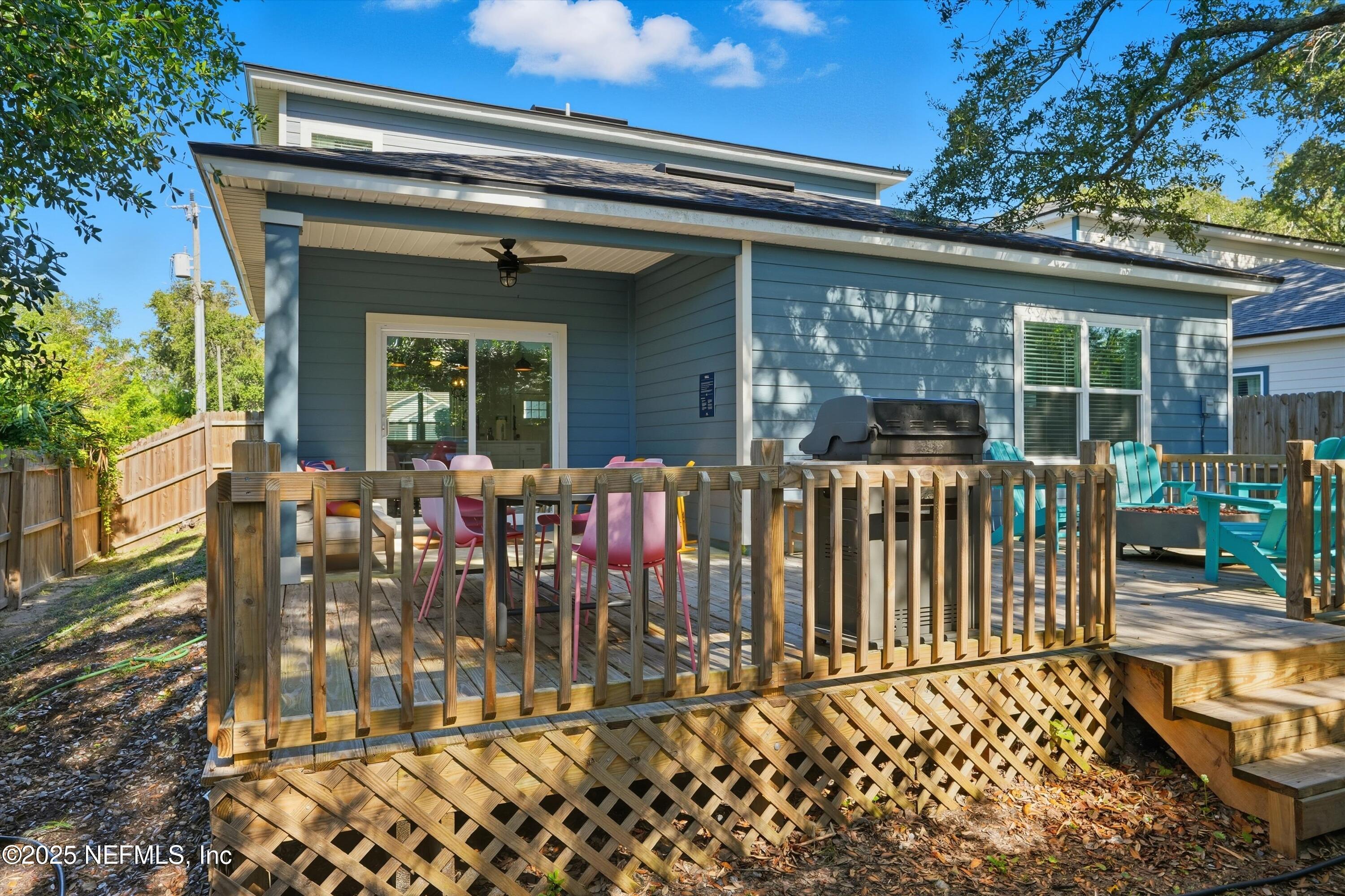 411 15th St Street St. Augustine, FL 32084 - Photo 31 of 51 Deck