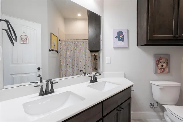 a bathroom with a sink and a toilet