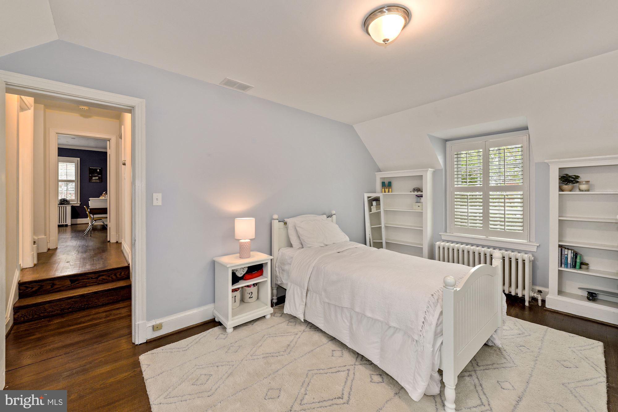 3412 Rittenhouse Street Northwest Washington, DC 20015 - Photo 18 of 33 Bedroom #3 with built-ins