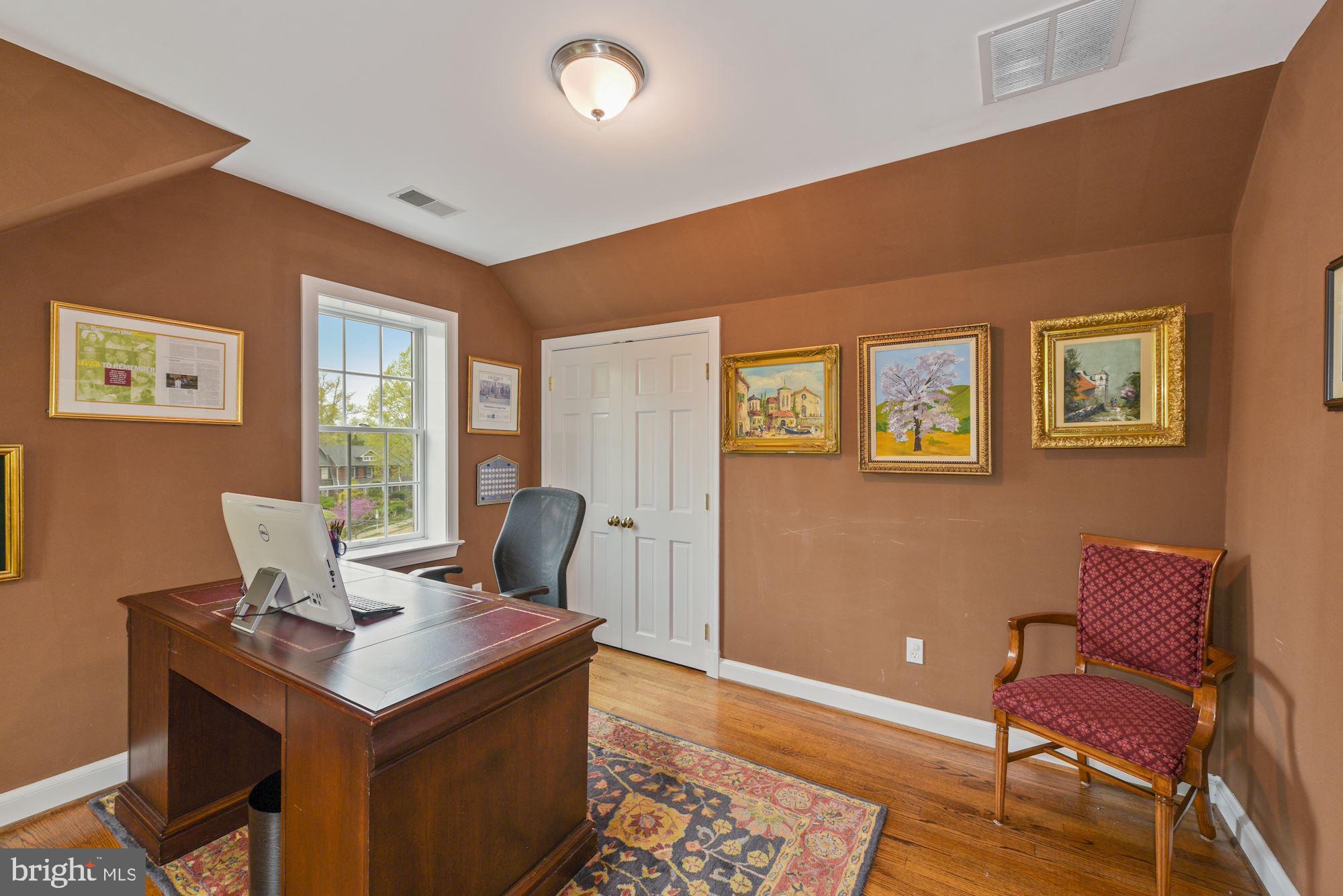 3412 Rittenhouse Street Northwest Washington, DC 20015 - Photo 20 of 33 Office/bedroom #5 on third level