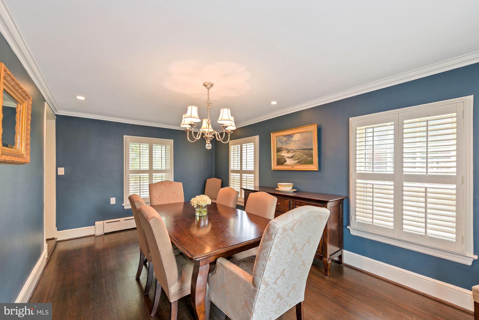 3412 Rittenhouse Street Northwest Washington, DC 20015 - Photo 5 of 33 Dining room with space for large table