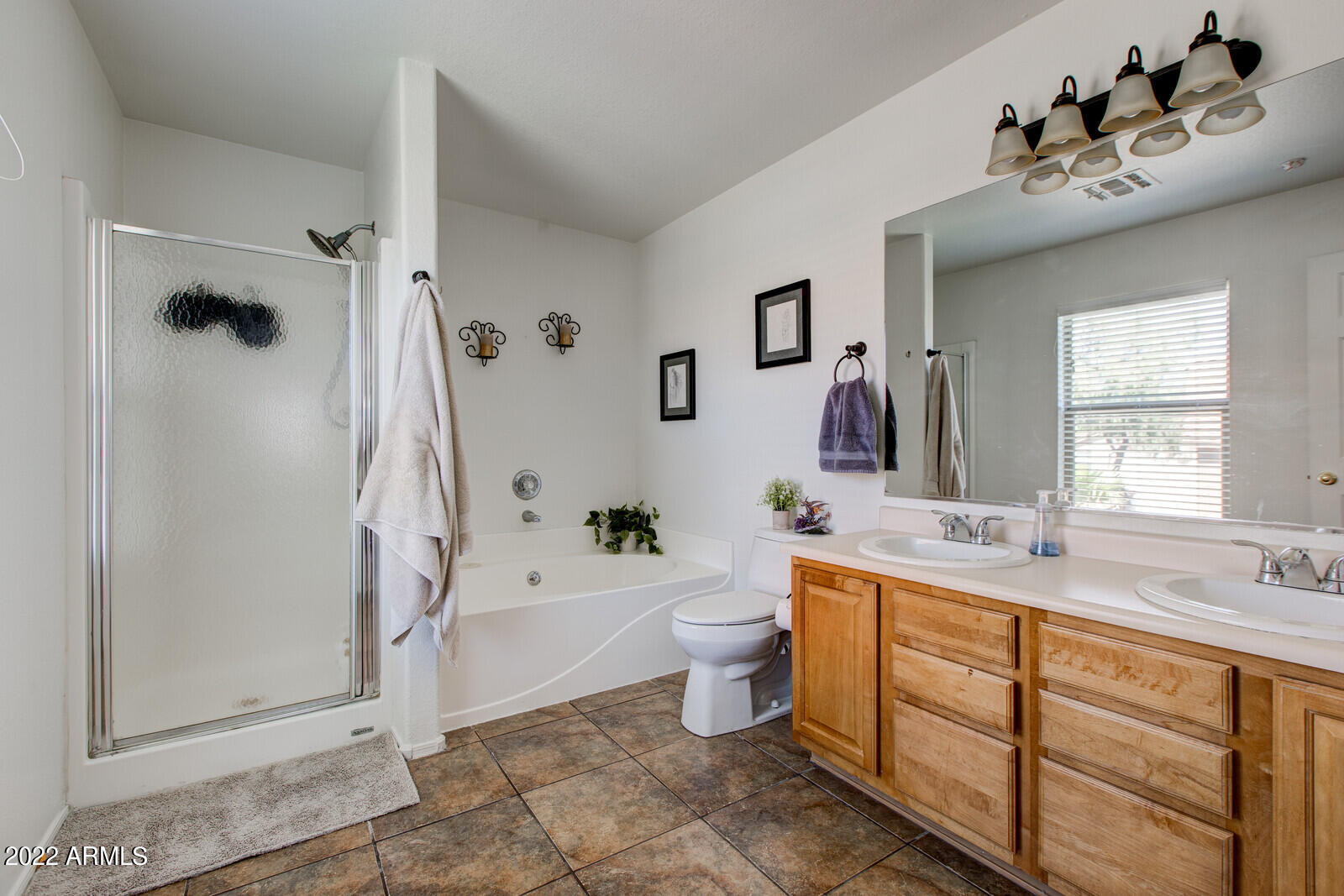 7500 East Deer Valley Road, Unit 79 Scottsdale, AZ 85255 - Photo 24 of 34 Seperate Tub & Shower