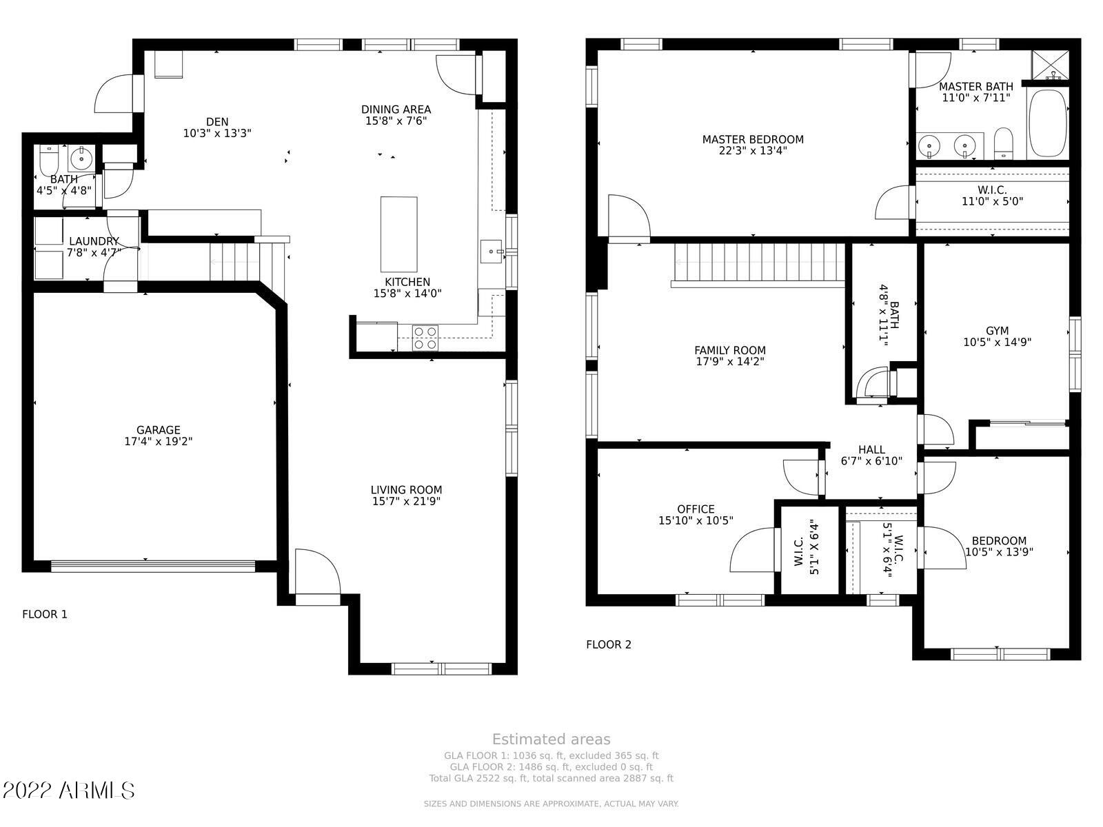 7500 East Deer Valley Road, Unit 79 Scottsdale, AZ 85255 - Photo 34 of 34 Floor Plan