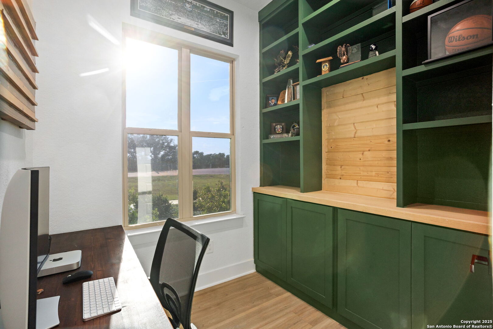 187 Stone Loop Castroville, TX 78009 - Photo 17 of 30 a view of a balcony with chair and front door