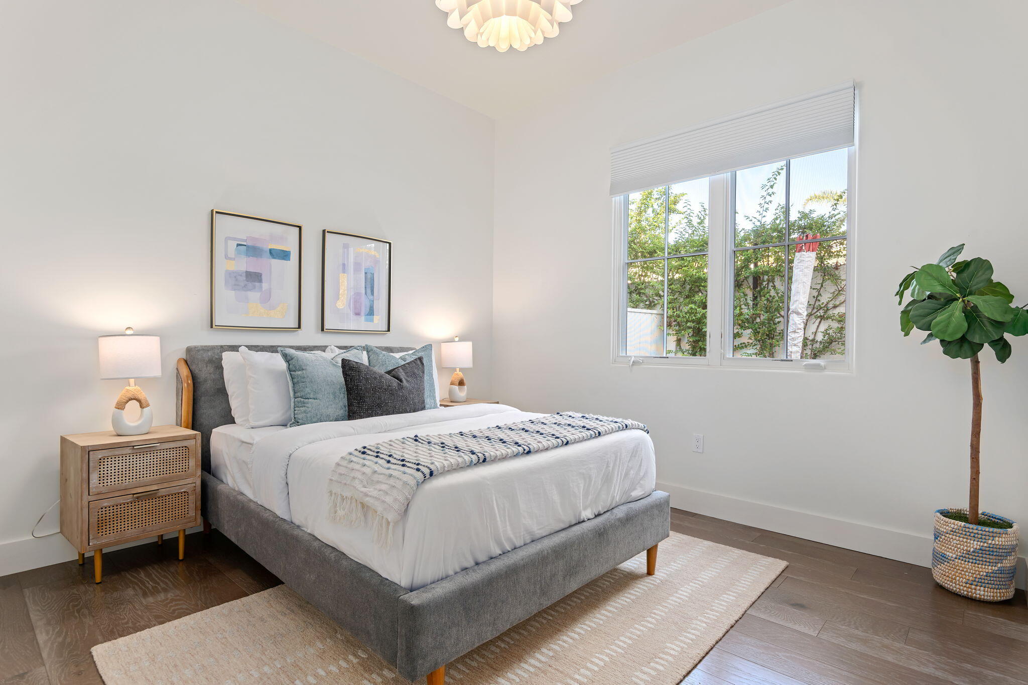 3728 State Street, Unit 136 Santa Barbara, CA 93105 - Photo 14 of 21 a bedroom with a bed and a window