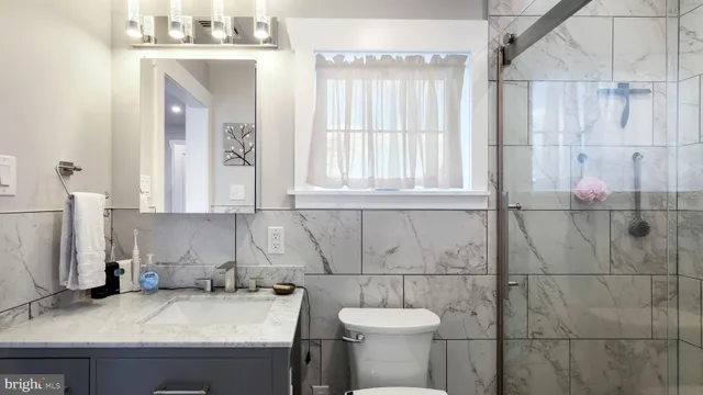 a bathroom with a sink and a toilet