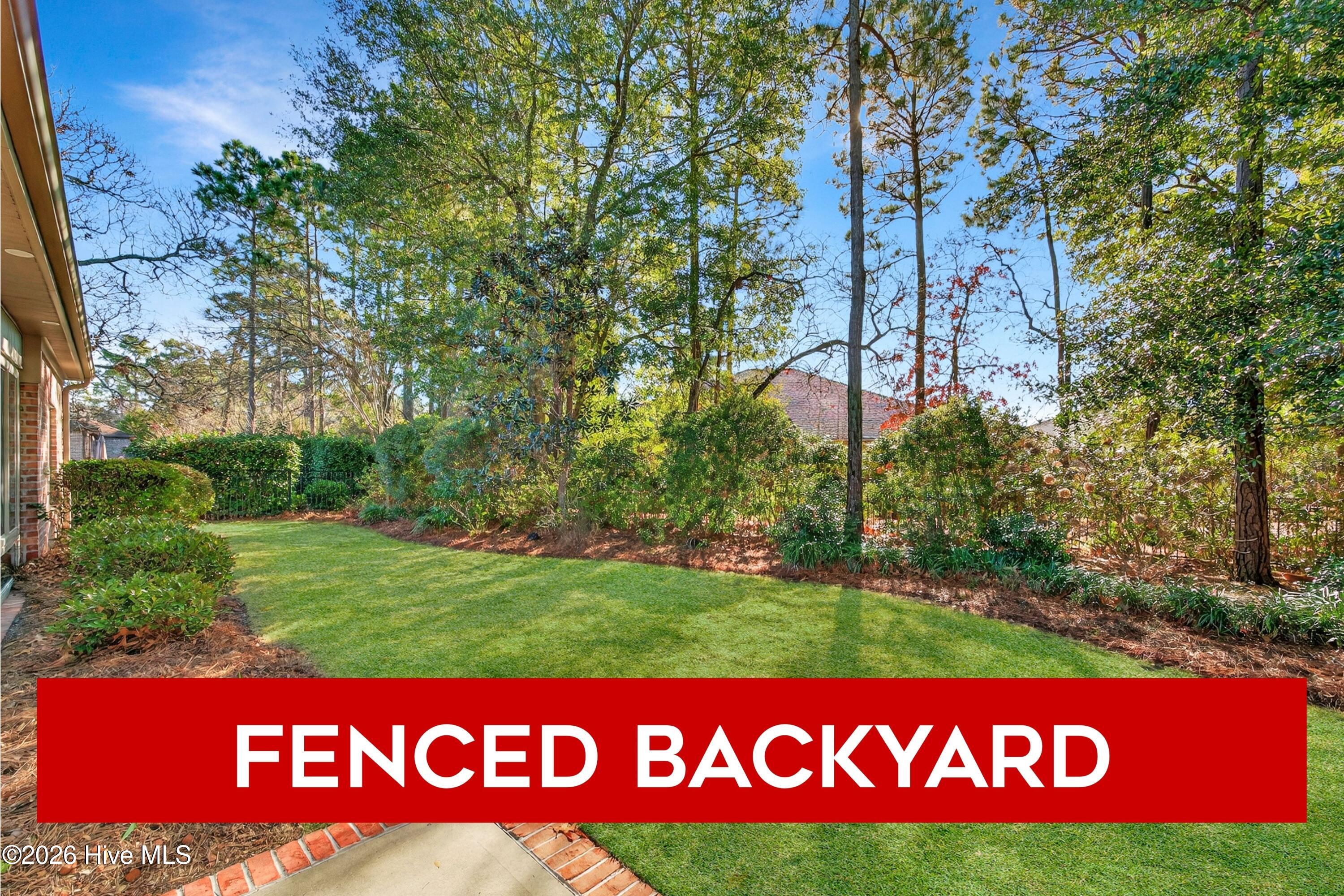 6313 Motts Village Road Wilmington, NC 28412 - Photo 4 of 51 fencedbackyard