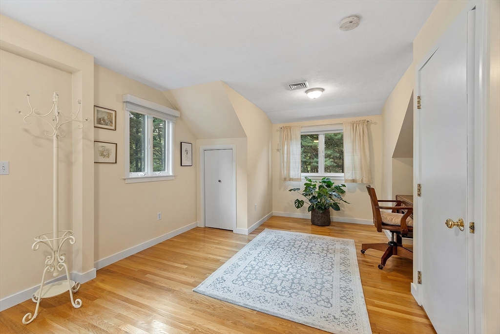 72 Finn Road Harvard, MA 01451 - Photo 31 of 40 wooden floor in a livingroom with a window