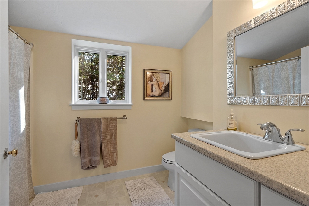 72 Finn Road Harvard, MA 01451 - Photo 33 of 40 a bathroom with a sink and a toilet
