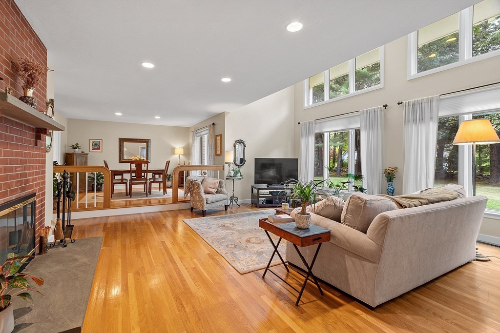 72 Finn Road Harvard, MA 01451 - Photo 6 of 40 a living room with furniture and a wooden floor