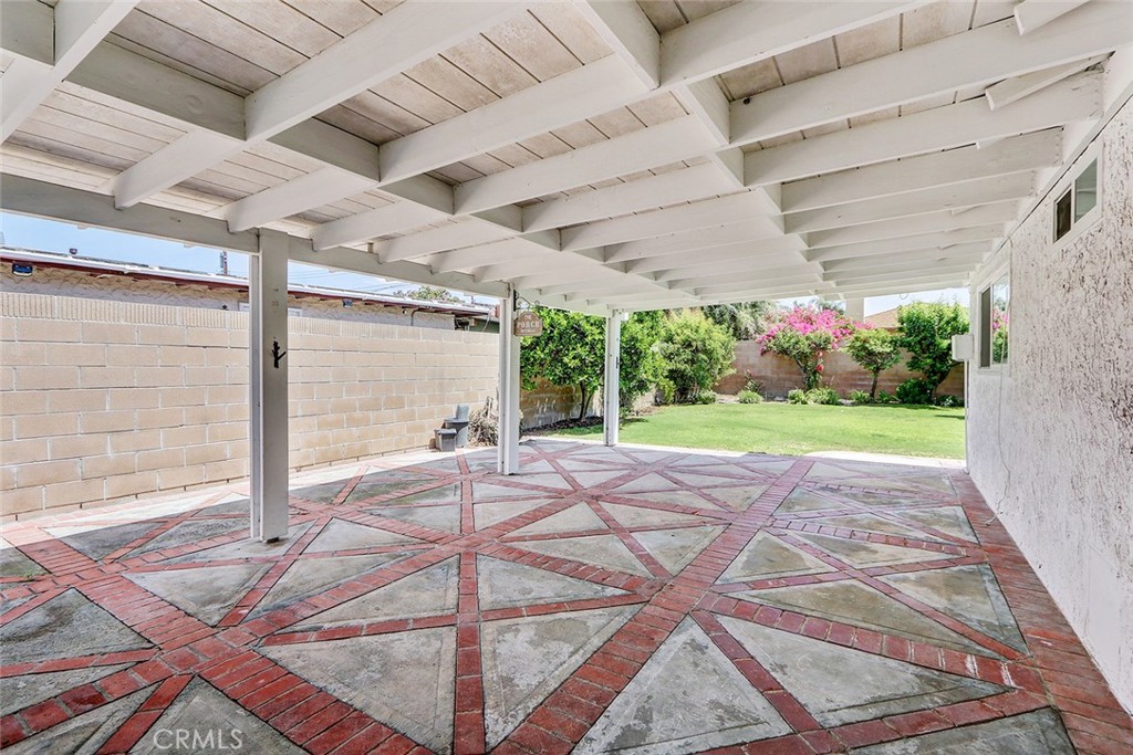 15232 Purdy Street Westminster, CA 92683 - Photo 25 of 31 a view of a porch with furniture and garden