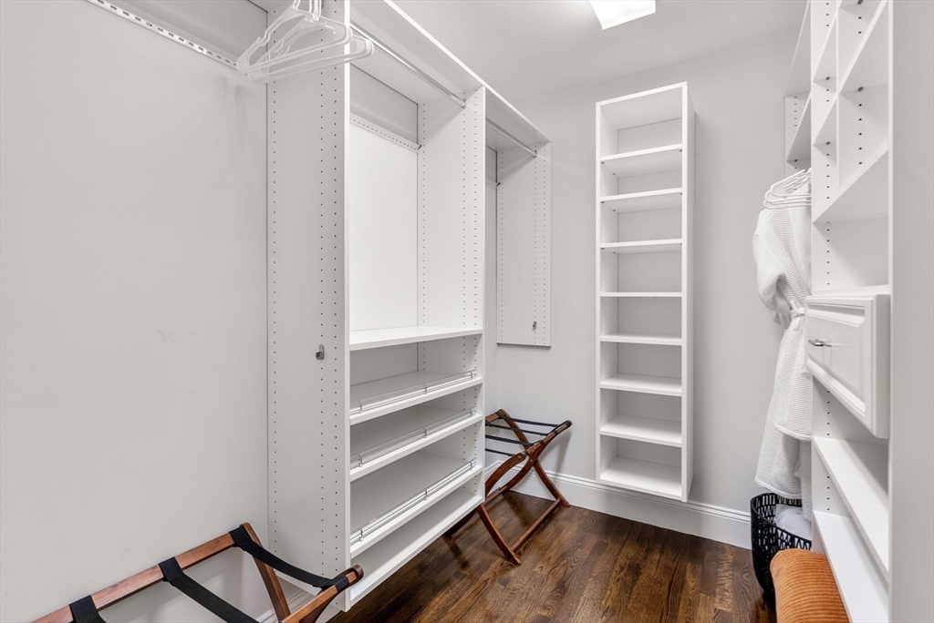 5 Beard Way Wellesley, MA 02482 - Photo 31 of 36 a view of walk in closet with empty racks