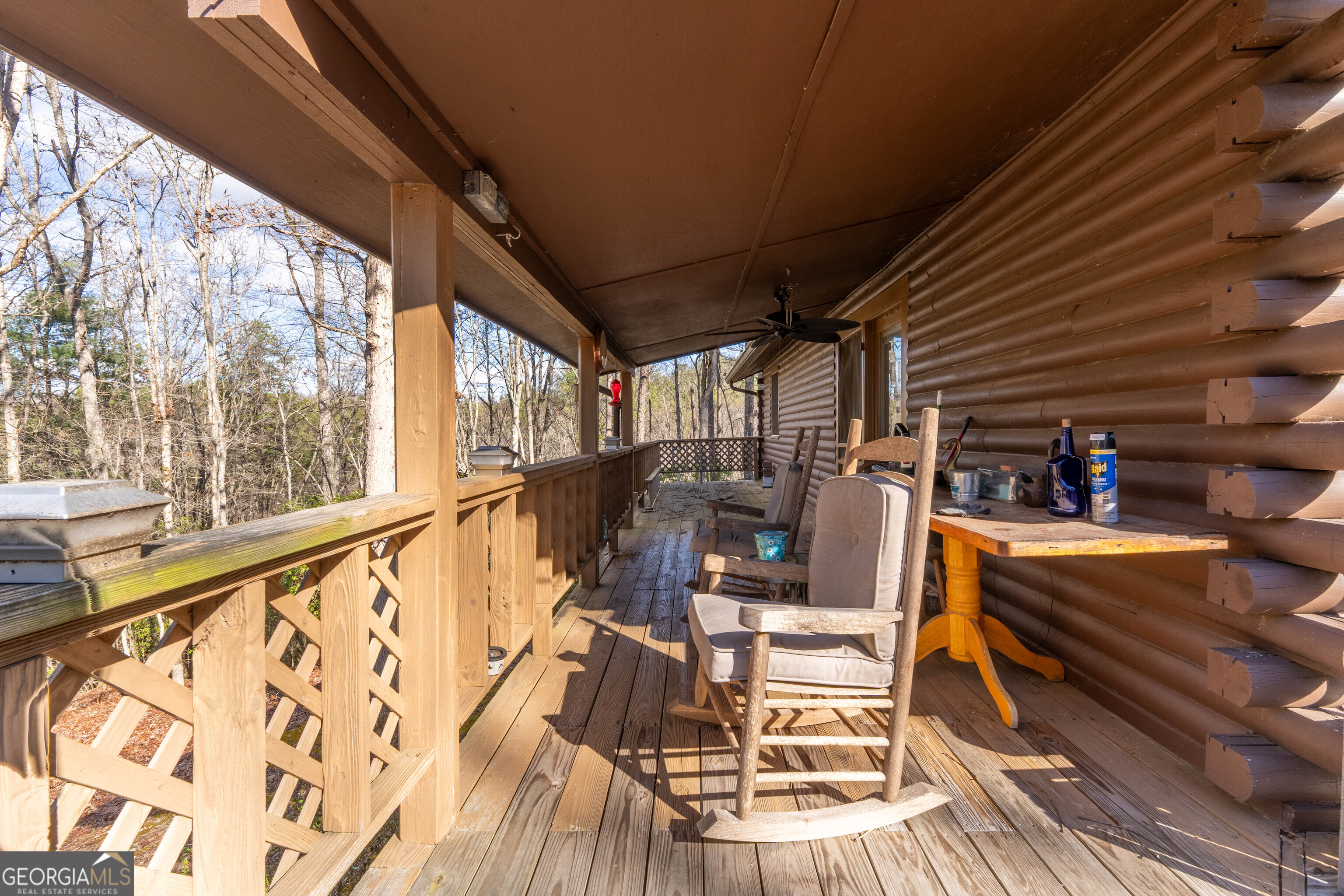 300 Sandy Gap Road Murphy, NC 28906 - Photo 12 of 48 a view of balcony with chairs