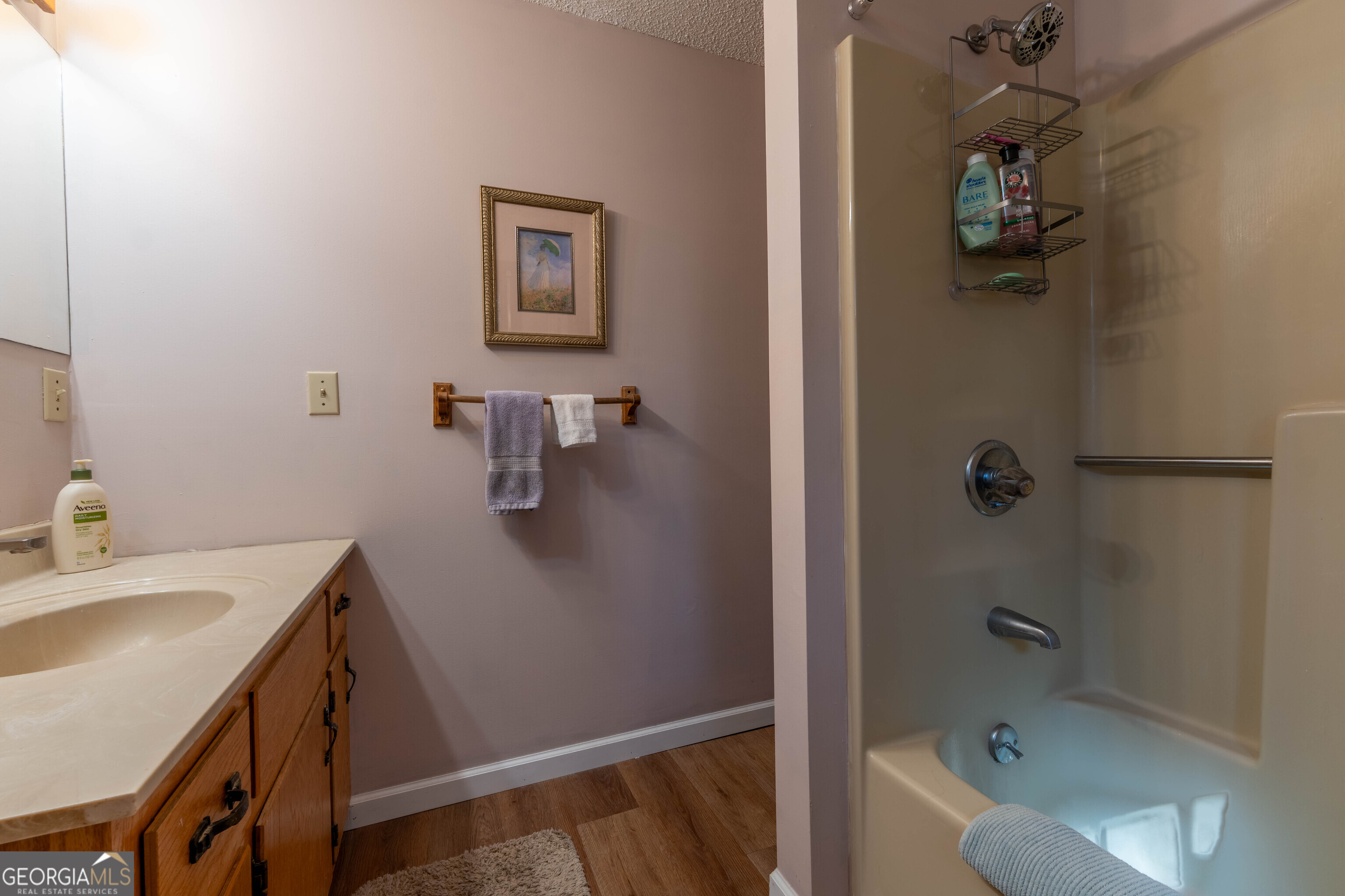300 Sandy Gap Road Murphy, NC 28906 - Photo 31 of 48 a bathroom with a sink a toilet and shower