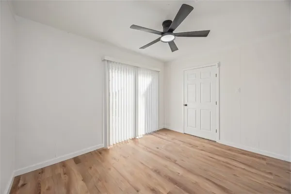 wooden floor in an empty room