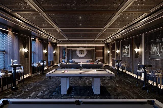 a living room with lots of furniture and rug