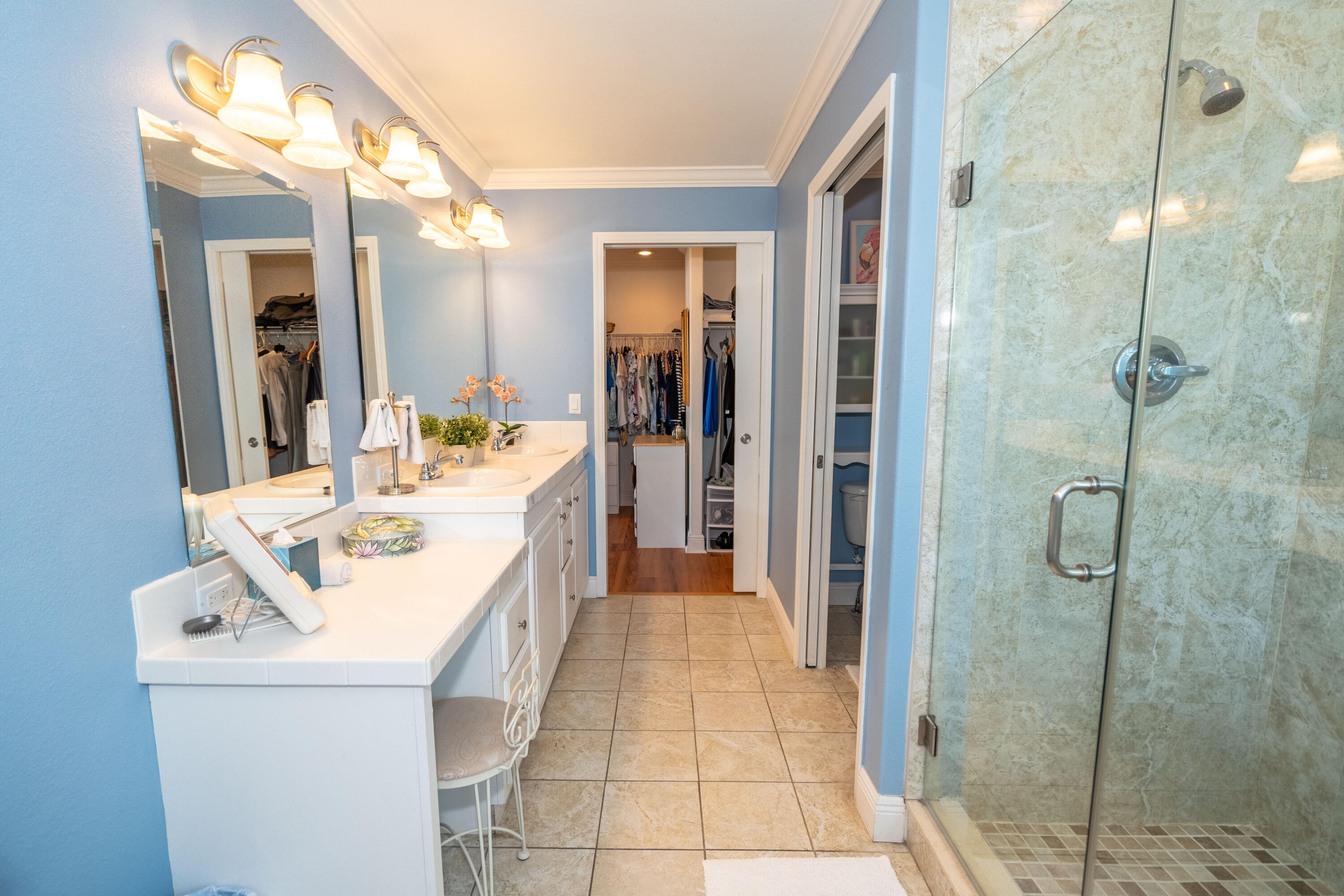 55 Ocean Drive Key Largo, FL 33037 - Photo 30 of 53 a bathroom with a sink a toilet and shower