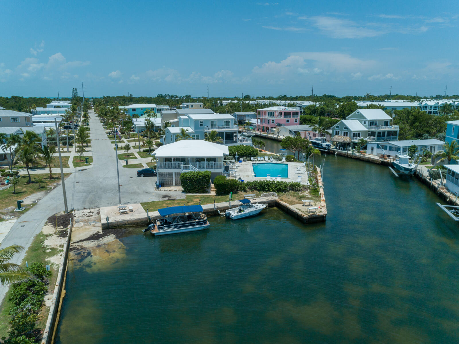 55 Ocean Drive Key Largo, FL 33037 - Photo 53 of 53 a view of a lake with a city