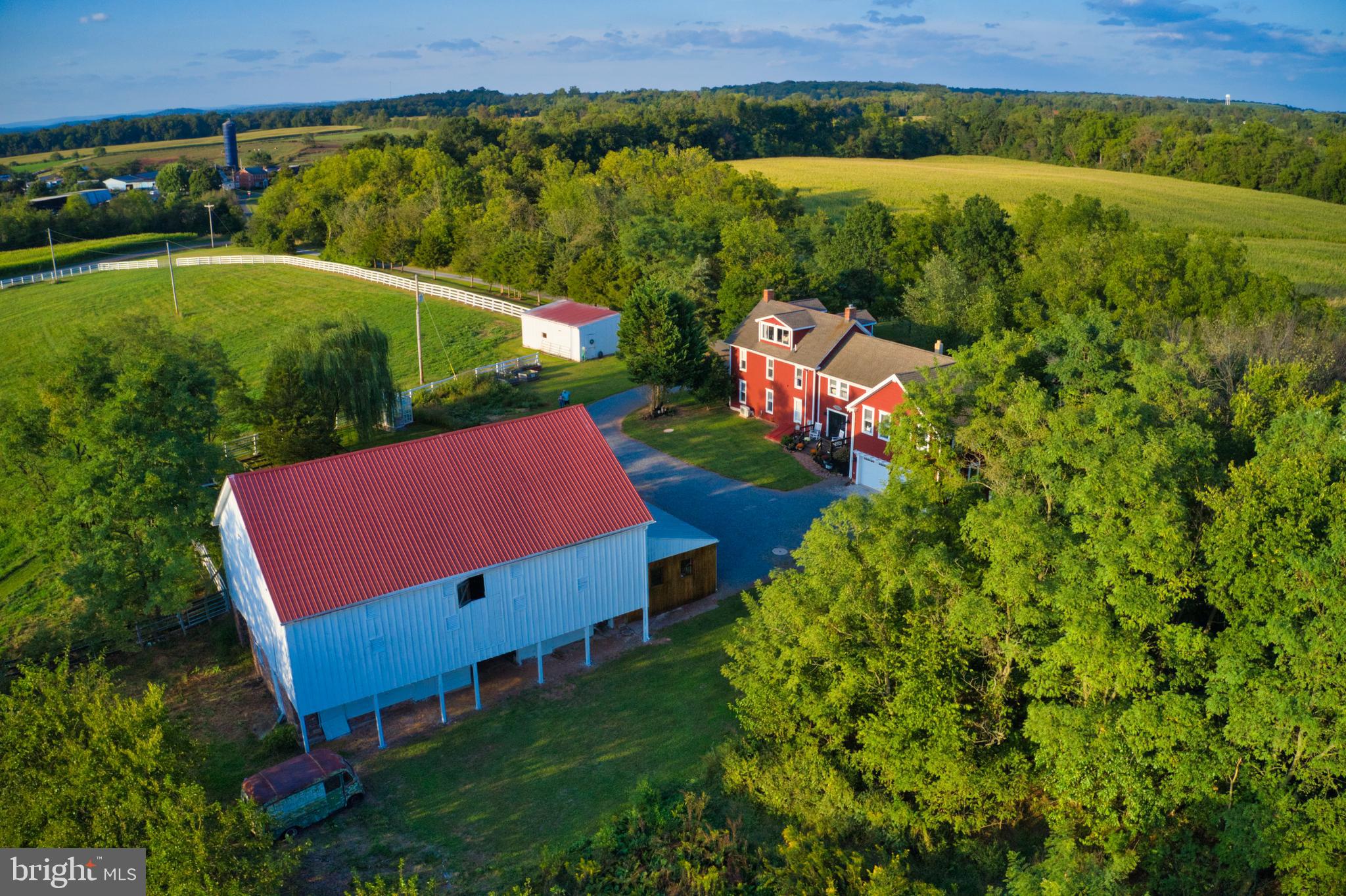 573 Spangler School Road Gettysburg, PA 17325 - Photo 21 of 101 Barn aerial