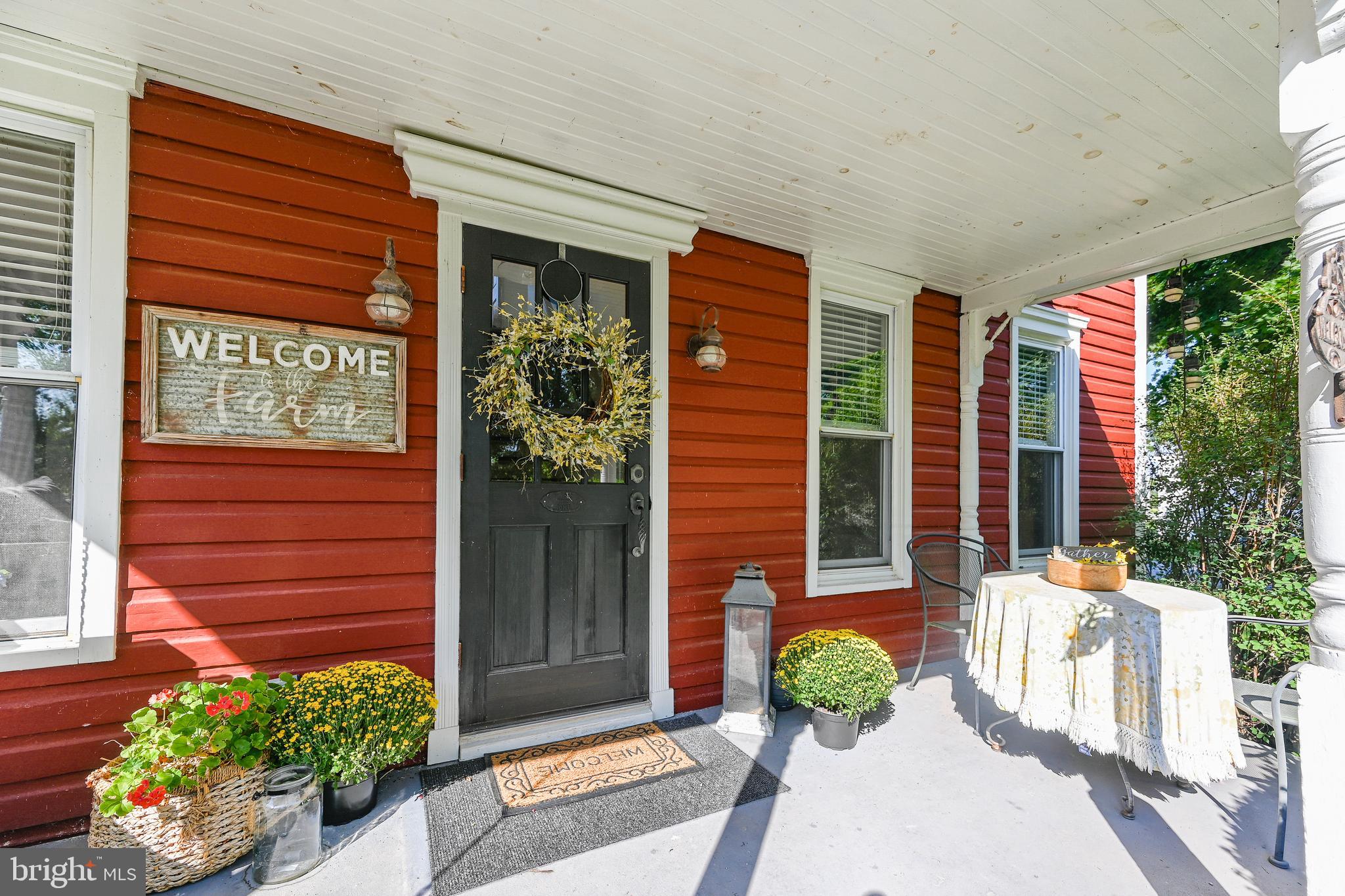 573 Spangler School Road Gettysburg, PA 17325 - Photo 7 of 101 Covered porch/Airbnb entrance