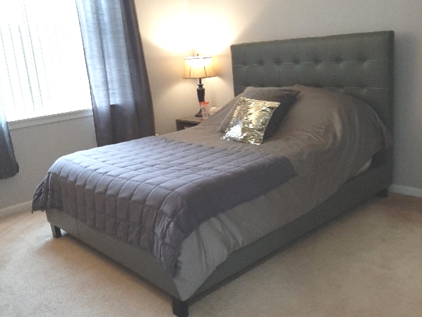 6436 Roosevelt Road, Unit 209 Oak Park, IL 60304 - Photo 10 of 25 a bed sitting in a bedroom next to a window