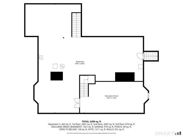 a black and white photo of a picture of a room