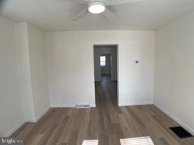 wooden floor in an empty room
